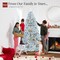 Best Choice Products Artificial Christmas Tree, Premium Unlit Pine Design, Dense Branches w/Easy Assembly - Ice Blue